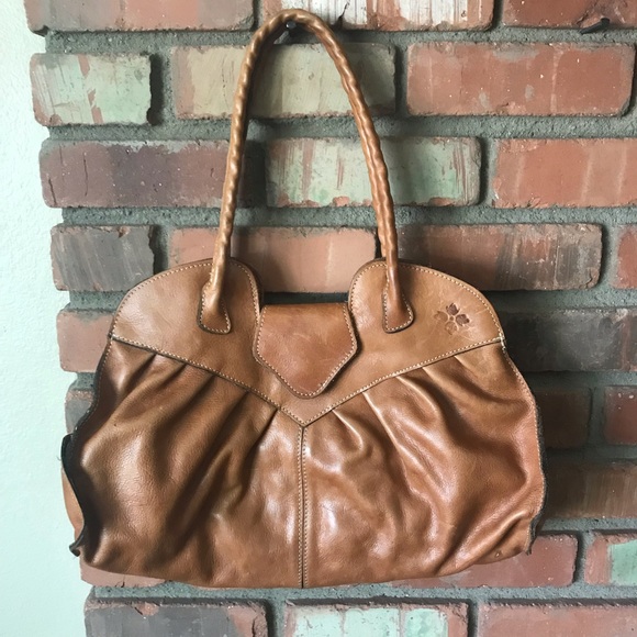 Patricia Nash Handbags - Patricia Nash Italian Brown Leather Shoulder Bag